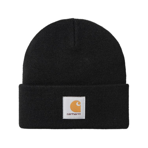 Carhartt Wip Schooling Beanie Bonnet - Black / Wax - Streetart.fr
